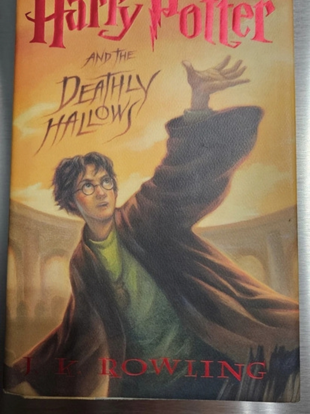 Scholastic Harry Potter and the Deathly Hallows First Edition Hardcover